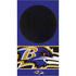 NFL Baltimore Ravens Zone Block Xbox Series S Console Skin